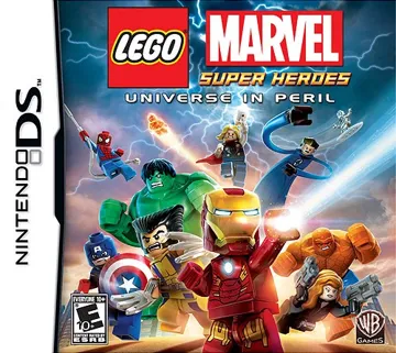 LEGO Marvel Super Heroes - Universe in Peril (USA) (En,Fr,Es,Pt) box cover front